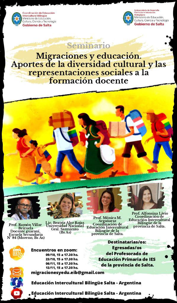 Seminario virtual: “Migraciones y educación. Aportes de la diversidad cultural...